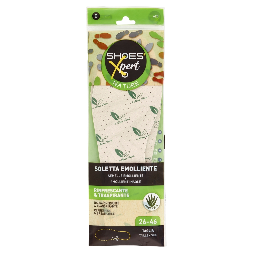 Shoes'Xpert Nature Soletta Emolliente Taglia 26-46